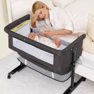 Bedside Crib with Storage
