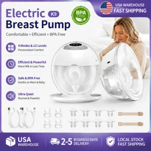 Electric Breast Pump Hands Free Wearable