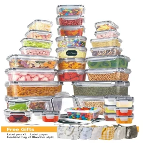48PCS Food Storage Set